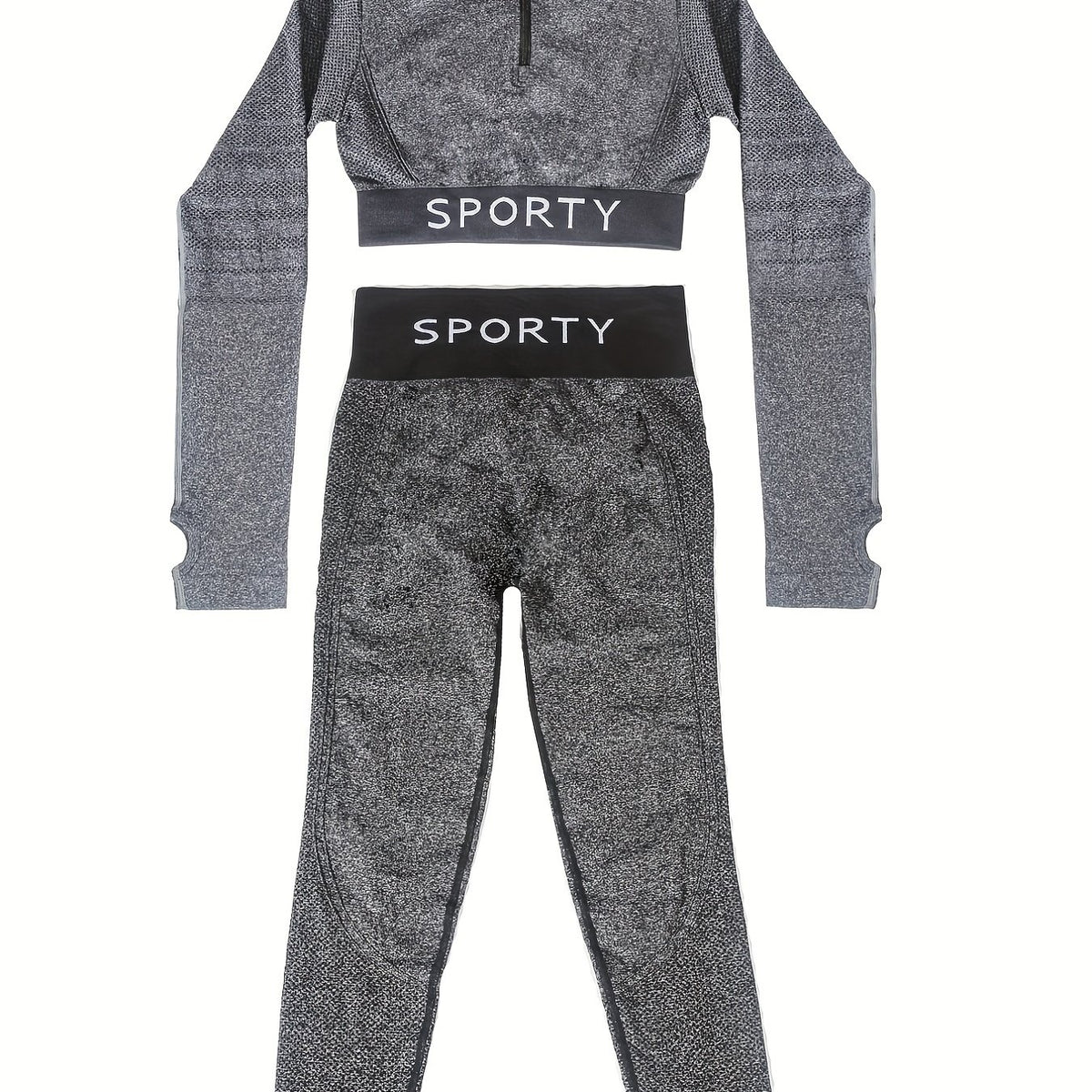 Quick Drying Yoga Set Long Sleeve Sports Suit Women's Activewear