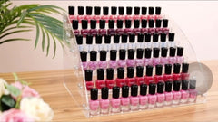 4 Layer Acrylic Nail Polish Rack