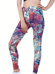 Women's Floral Print Cropped Pants