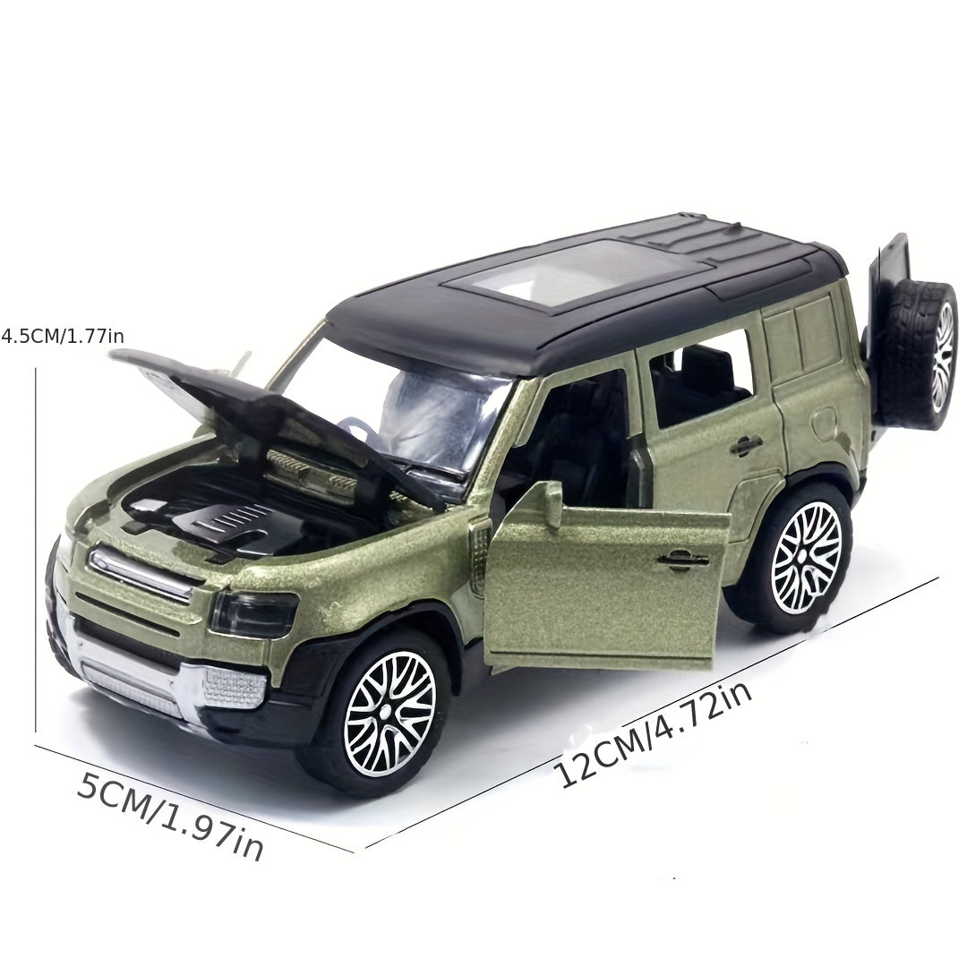Alloy SUV Model Toy Car with 4 Openable Doors - Perfect Gift for Boys