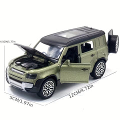 Alloy SUV Model Toy Car with 4 Openable Doors - Perfect Gift for Boys