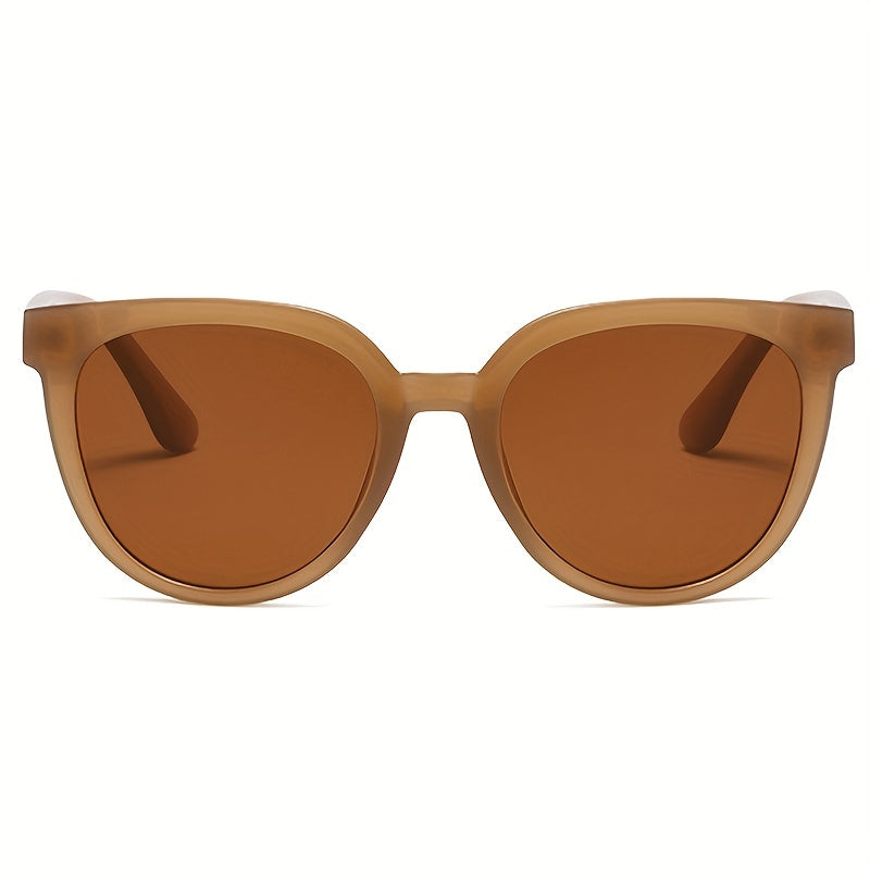 Cat Eye Sunglasses Retro Round Frame Glasses Polarized UV400