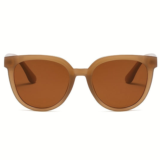 Cat Eye Sunglasses Retro Round Frame Glasses Polarized UV400