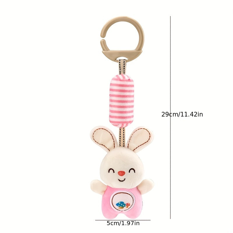 Soothing Doll Baby Bedside Bell Car Rattle 0-1 Year Old Stroller Pendant Toy