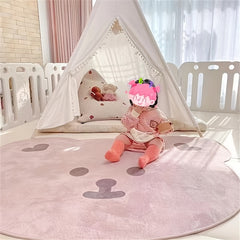 Bear Cashmere Non Slip Floor Carpet for Kids' Bedrooms