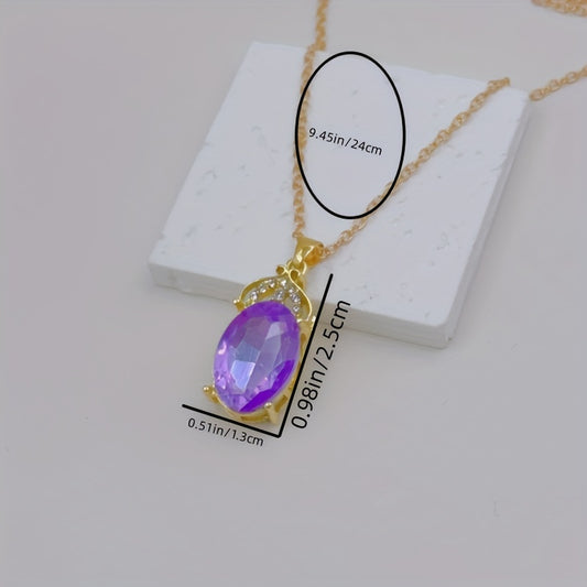 Classy Amethyst Pendant Necklace for Unique Charm