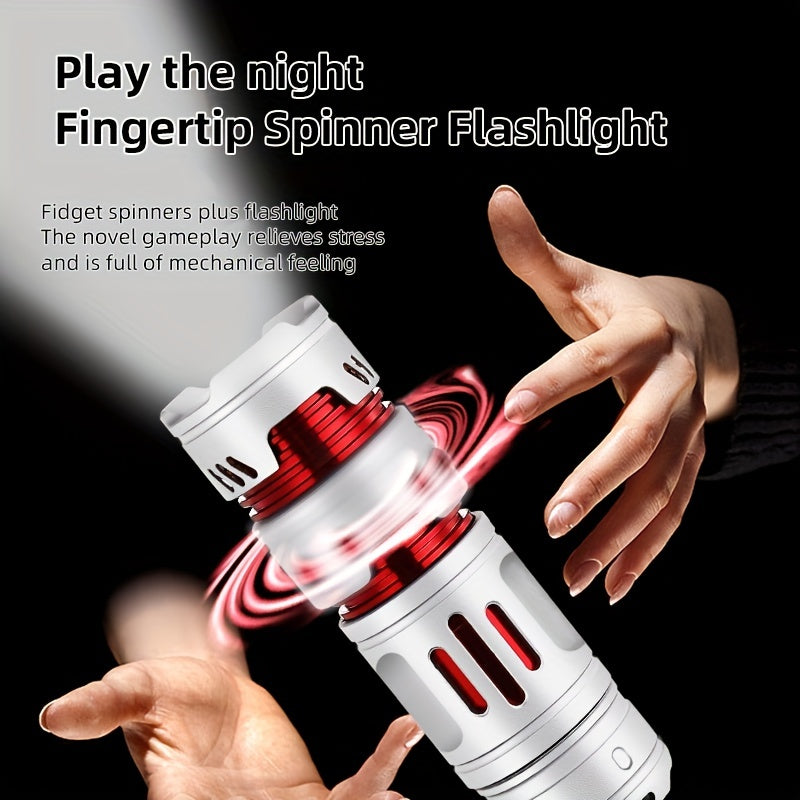 Outdoor LED Rechargeable Flashlight for Hiking Camping