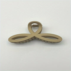 Frosted Clover Hair Claw Clip Strong Hold Grip Hair Jaw Clip