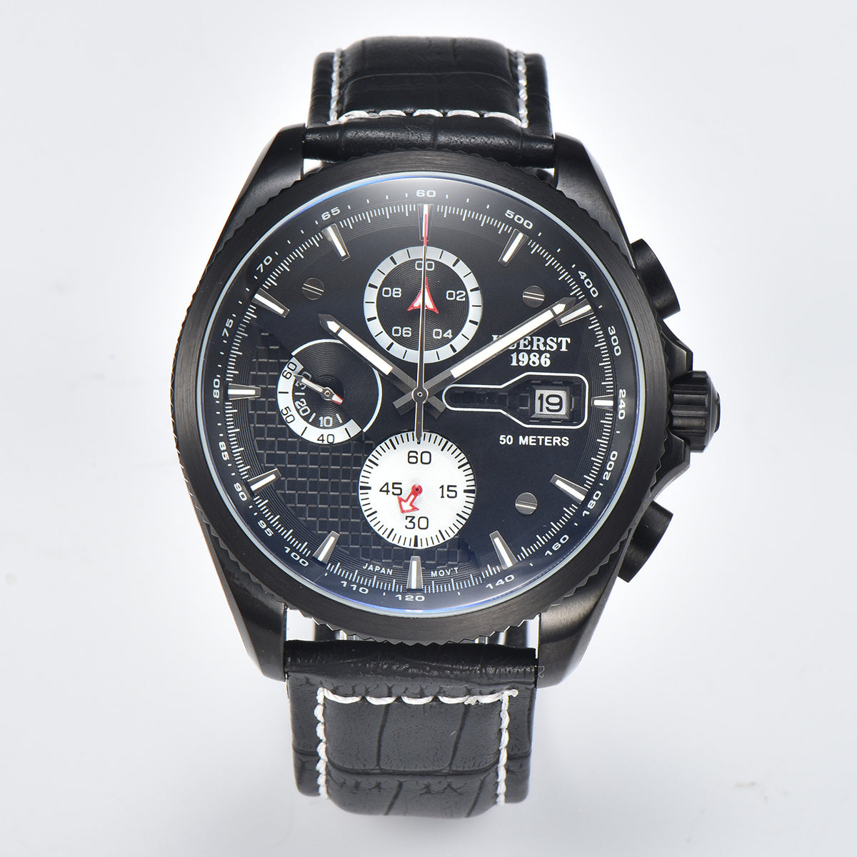 KUERST Waterproof Quartz Watch with Night Light