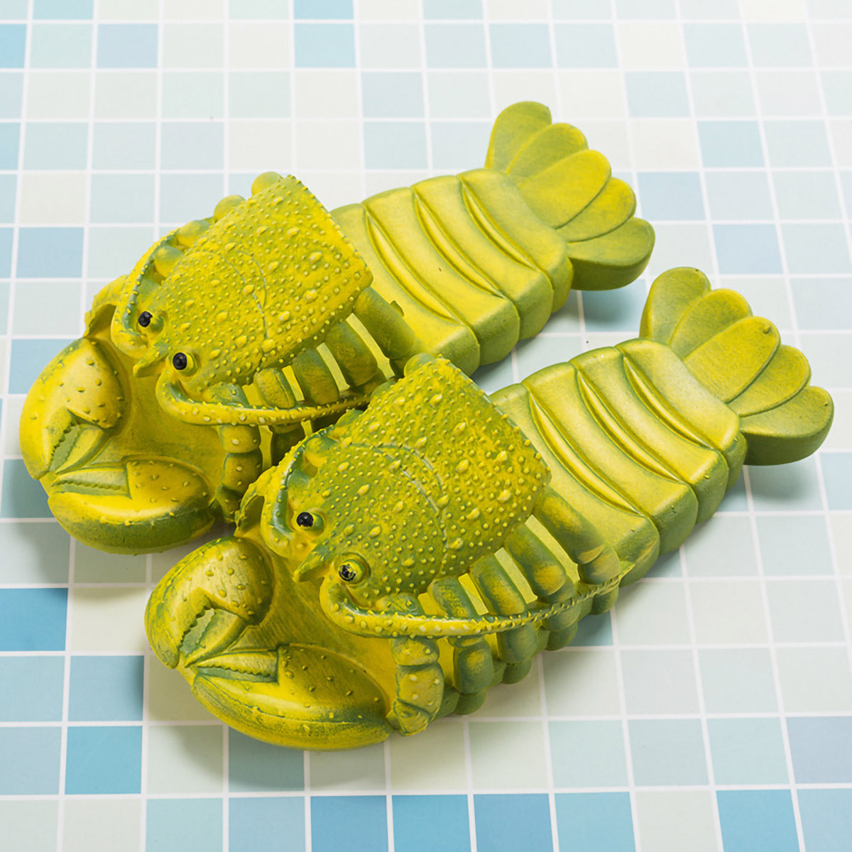 Men's Lobster Slides Lightweight Non Slip Slippers