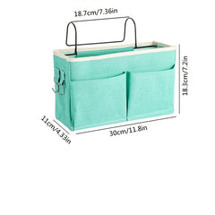 Bedside Hanging Storage Basket Multifunctional Bedside Hanging Bag