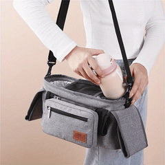Baby Stroller Hook Bag Bottle Holder Shoulder Mummy Bag