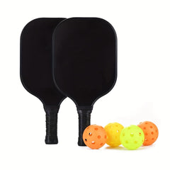 Fiberglass Pickleball Set with 2 Rackets, 4 Balls, Bag