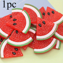 Watermelon Slice Dollhouse Accessories Collectible DIY Crafts