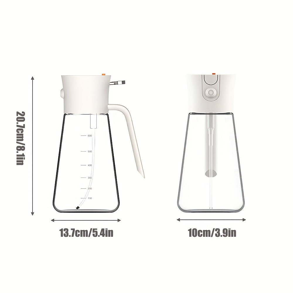 2 In 1 Dispenser And Sprayer Dual use Bottle Large Capacity Olive Sprayer Cookin