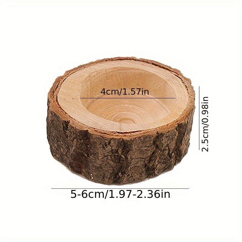 Wood Crafts Candle Holder Tea Light Candle Holder Wishing Tea Candle Holder