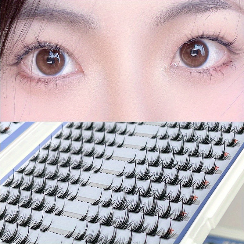 Segmented Curling False Eyelashes Natural Simulated Lightweight Soft