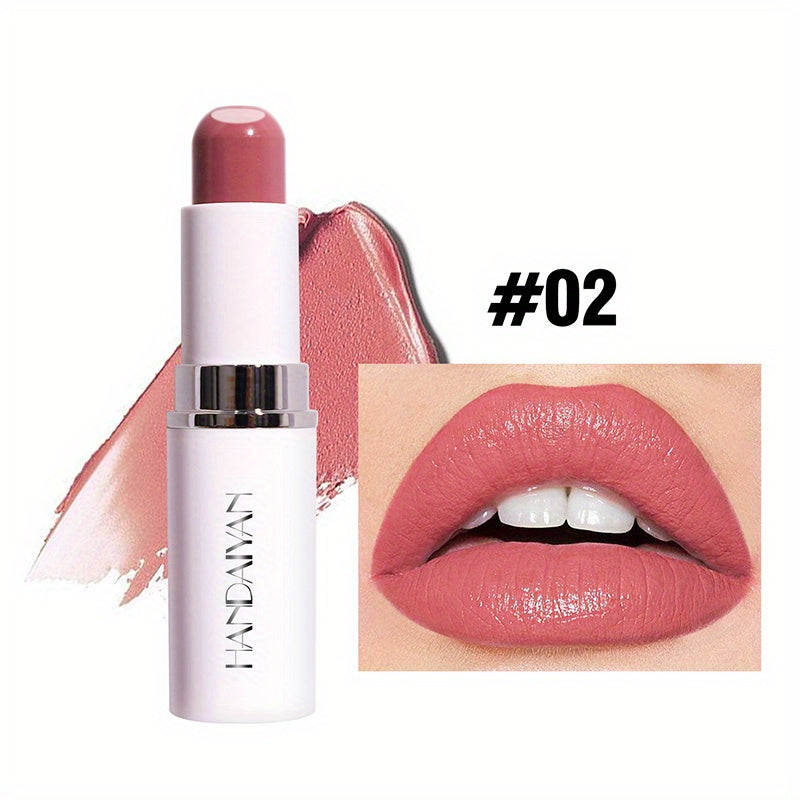 Matte Lip Balm Lipstick 2-in-1 Moisturizing Long Lasting Makeup