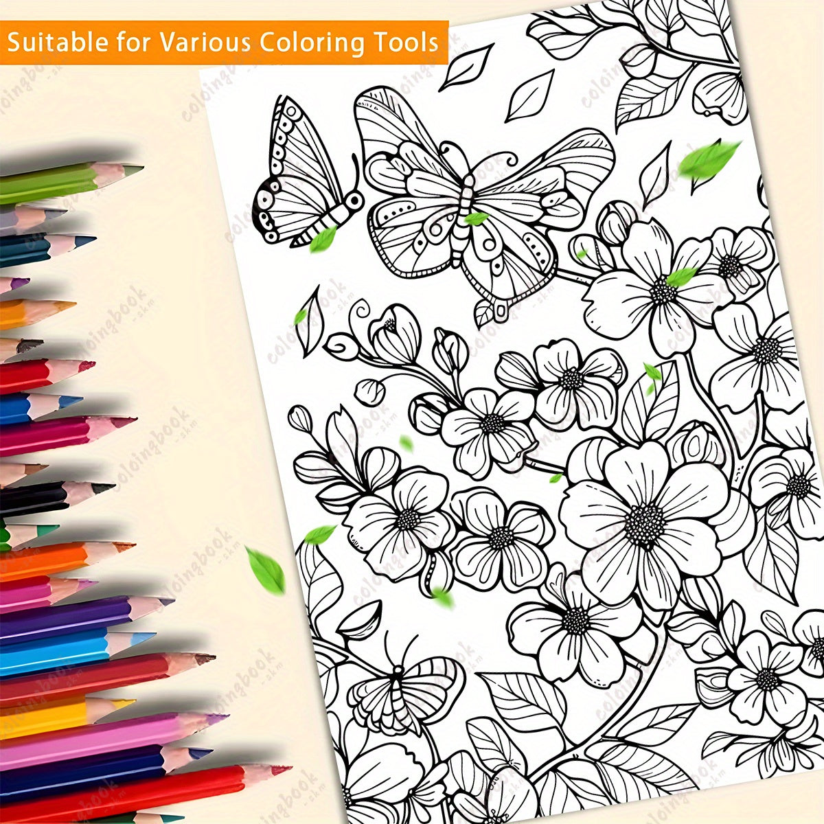 Mindfulness Adult Coloring Book - 22 Unique Designs - Great Valentines Gift