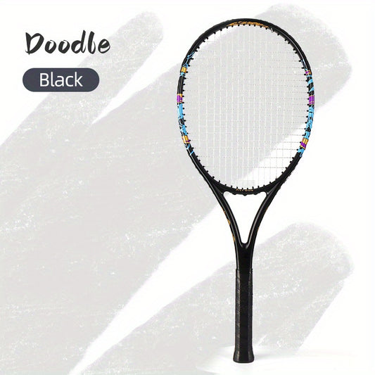 Carbon Fiber Tennis Racket for Indoor/Outdoor Play