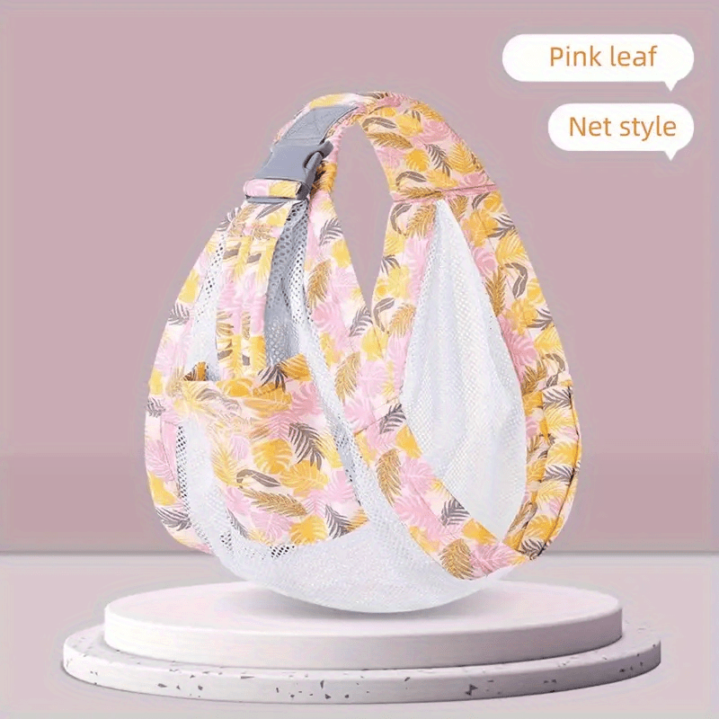 Newborn Baby Carrier Lightweight One Shoulder Summer Breathable Net