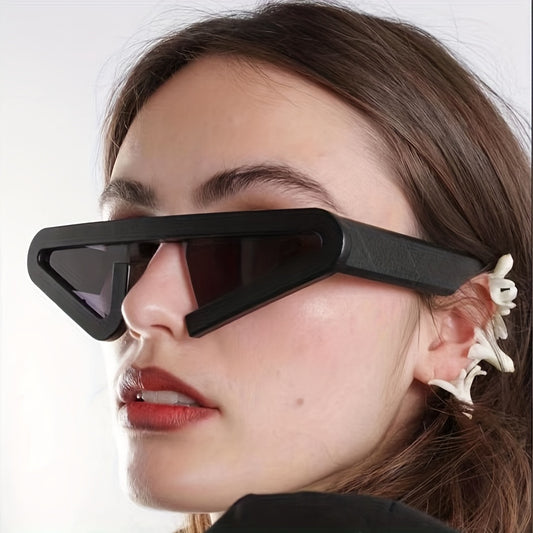Y2K Triangle Sunglasses UV400 for Women Men Kpop Photo Booth Props Glasses