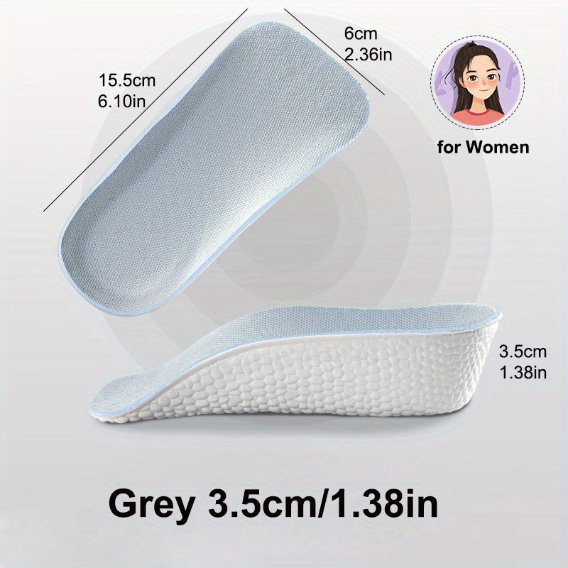 Arch Support Inner Heightening Insoles Breathable Sports Half Cushion