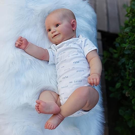 19inch Cloth Body Doll w/ Hand-painted Head