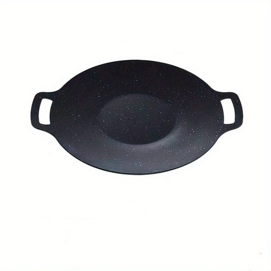 Carbon Steel Iron Baking Pan for Camping & BBQ