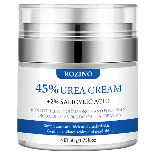 50g Urea Salicylic Acid Hand Foot Cream Moisturizes Soothes Cracking