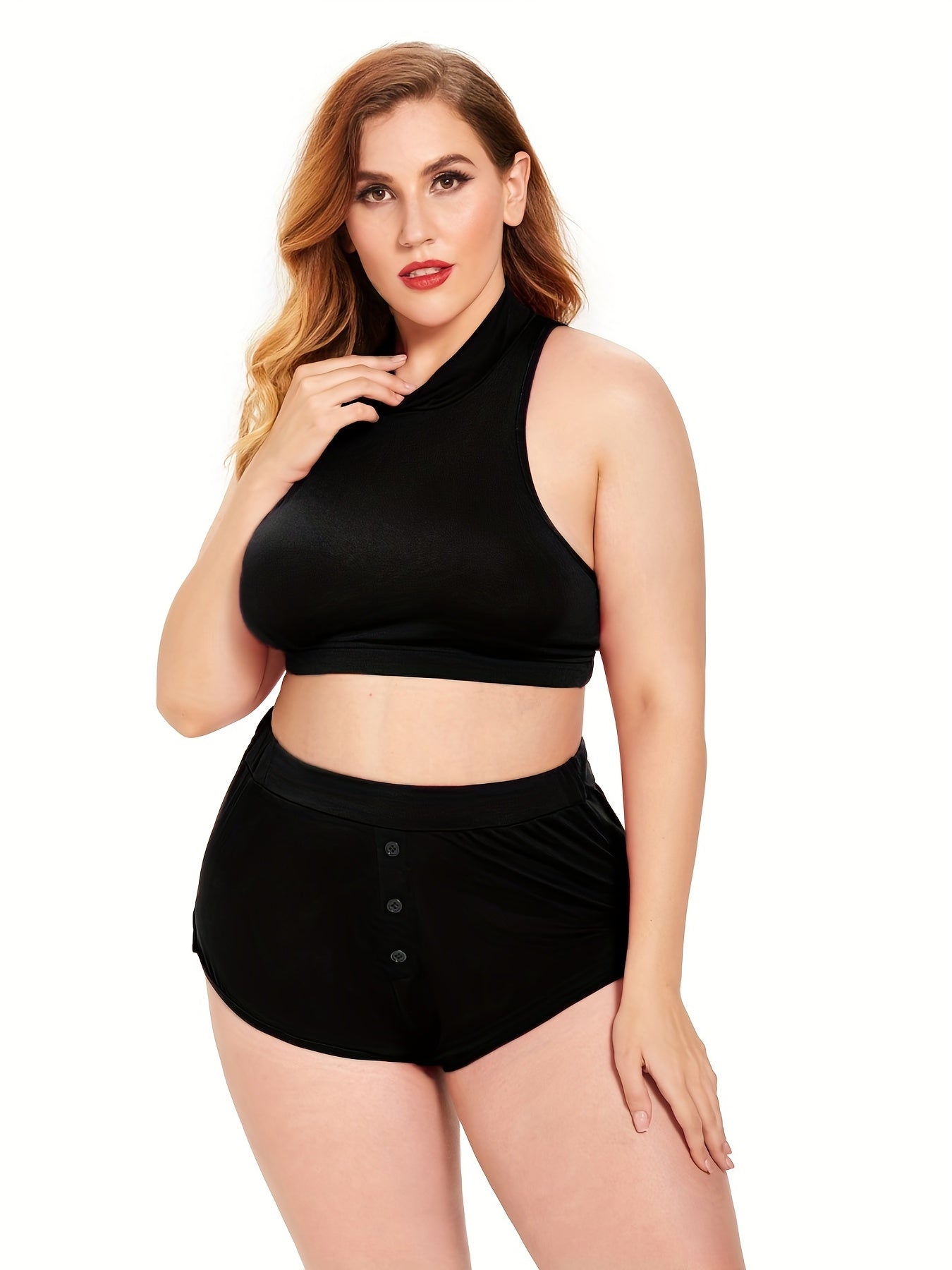  Tank Top & Shorts Lingerie Set for Women