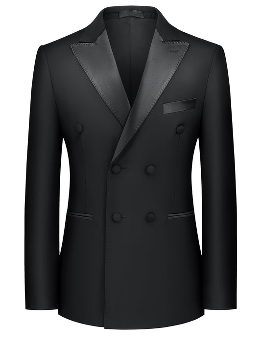 Men's Double Breasted Suit Top