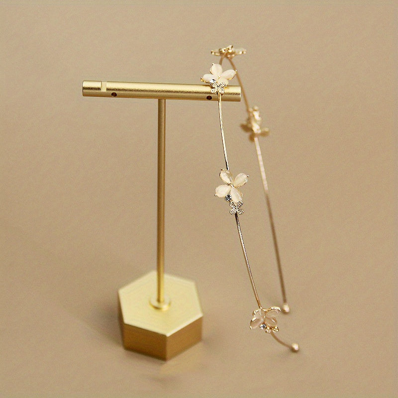 Opal Flower Headband Hair Accessories for Women