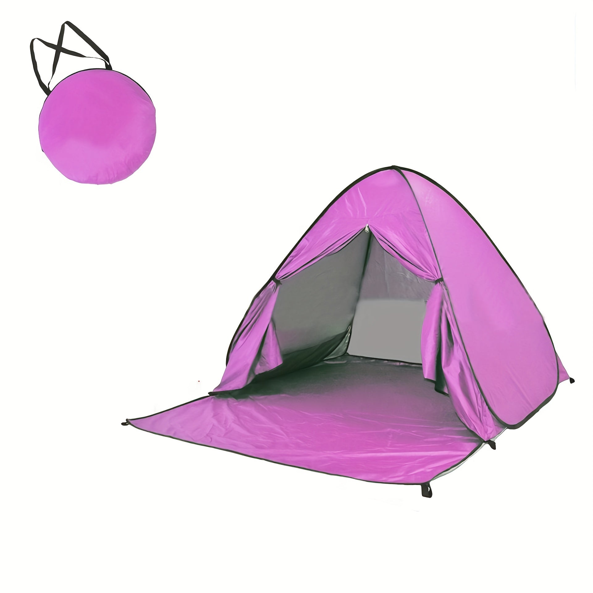 Pop Up Beach Tent Portable Beach Shade Canopy UPF 50 Lightweight