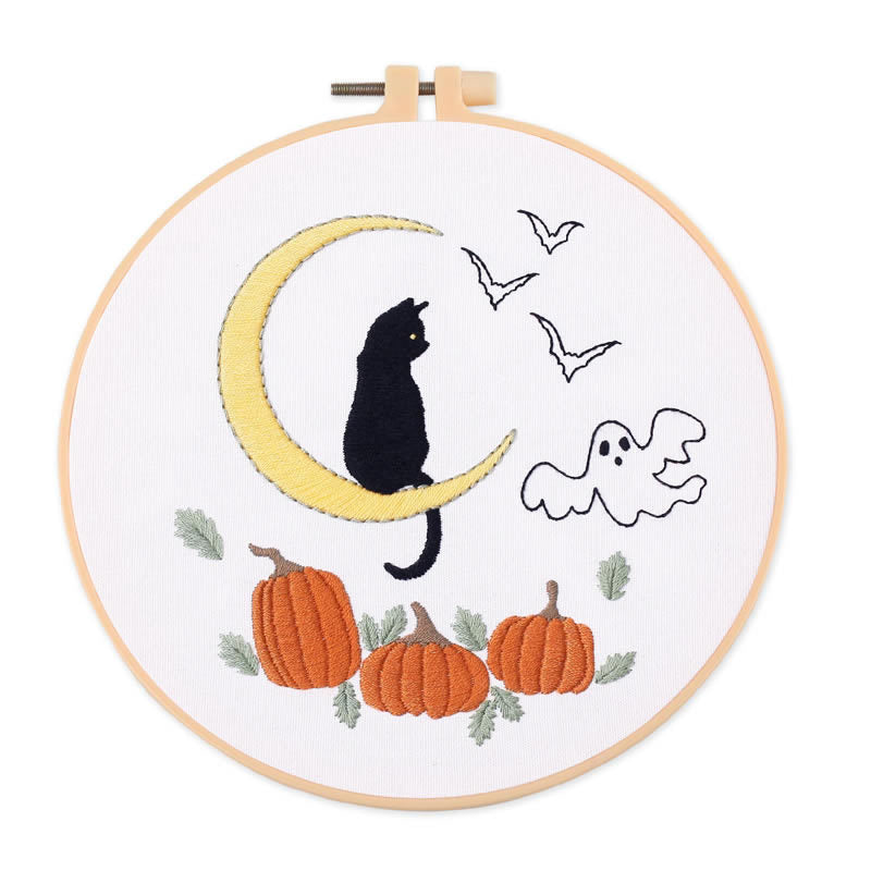 Embroidery DIY Material Bag Halloween Christmas Gift