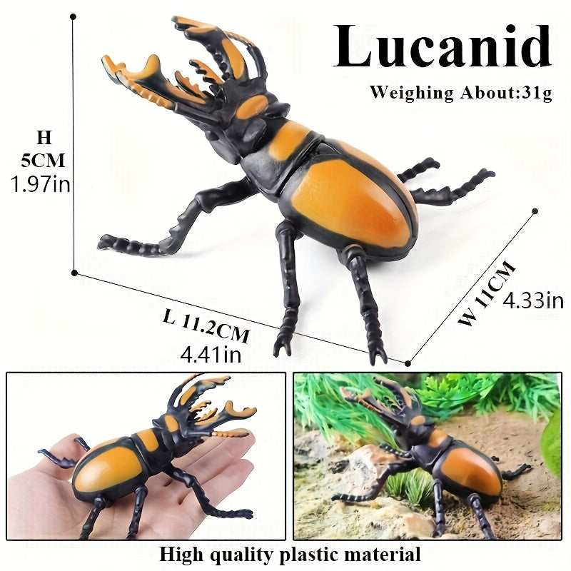 Realistic Insect Model Ornaments PVC Forest Wildlife Toys