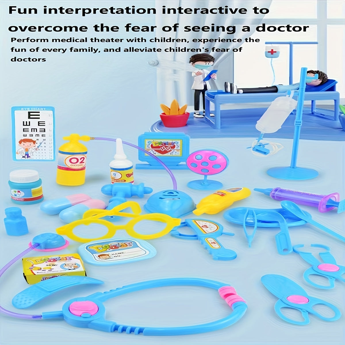 Arrival 25pcs Doctor Toy Set for Kids Role Play Educational Toy Gift
