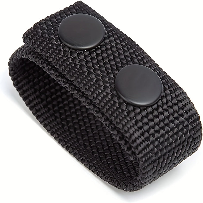 1pc Belt Fixed Buckle Tactical Belt Fixing Buckle Nylon Adjustment Webbing