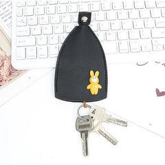 Key Protection Sleeve PU Small Keys Pouch Multifunctional Large Capacity