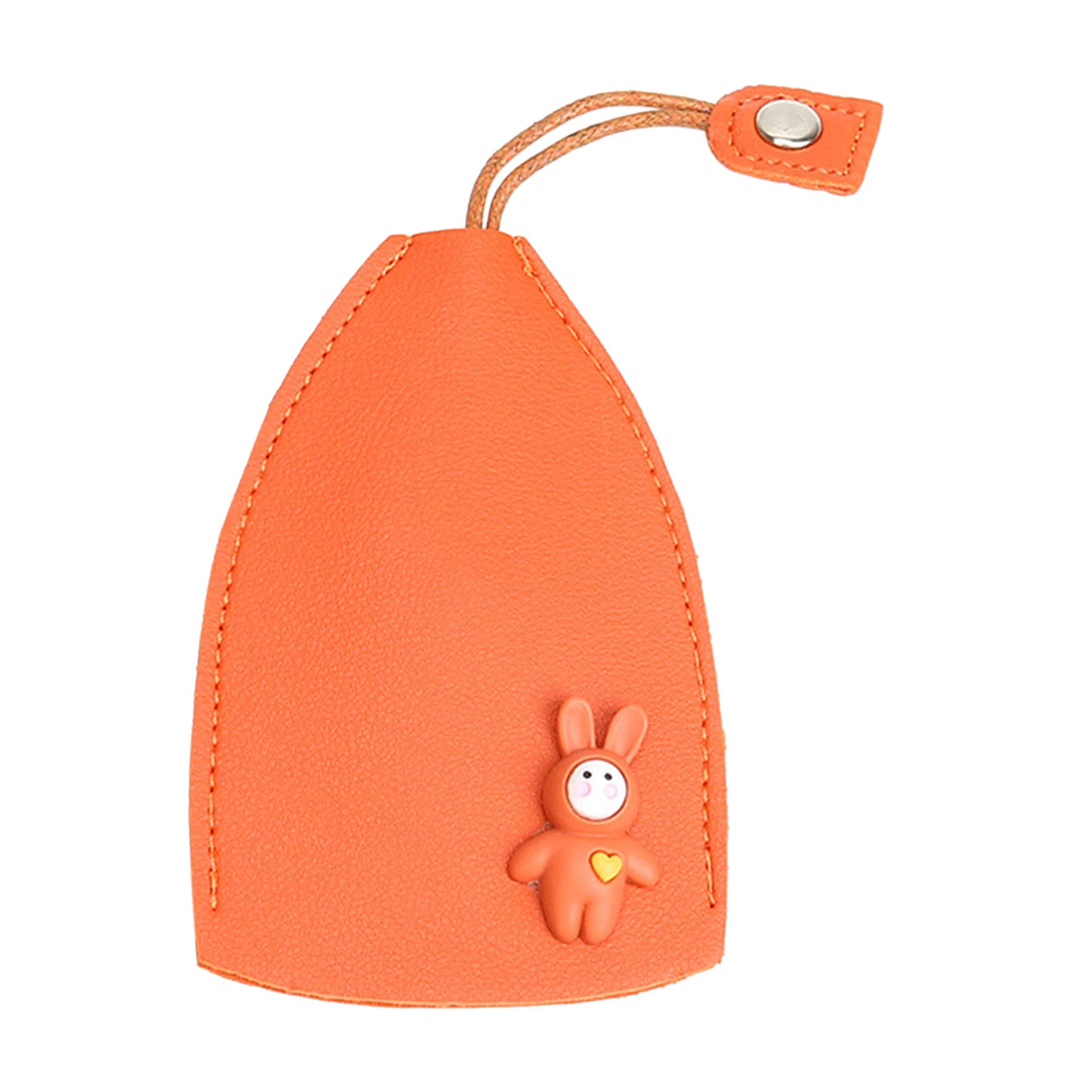 Leather Keychain Pouch Multifunctional PU Key Bags Large Capacity Unisex