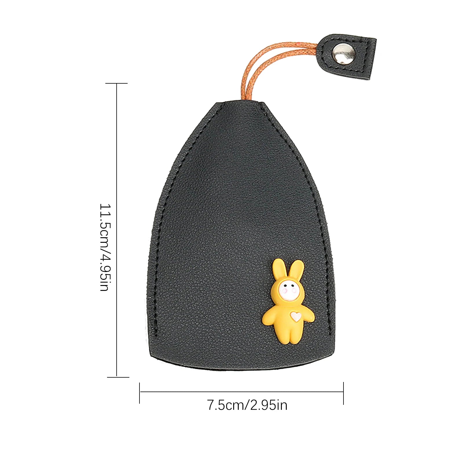 Leather Keychain Pouch Multifunctional PU Key Bags Large Capacity Unisex