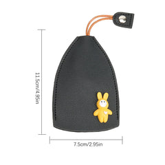 Leather Keychain Pouch Multifunctional PU Key Bags Large Capacity Unisex