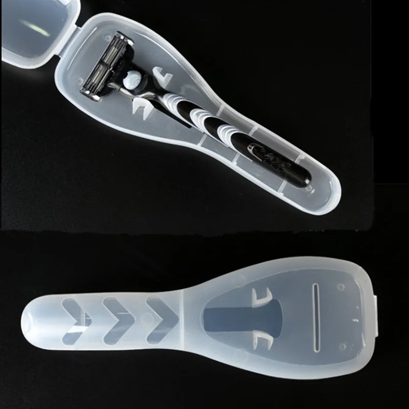 Travel Razor Blades Holder Box Shaver Case