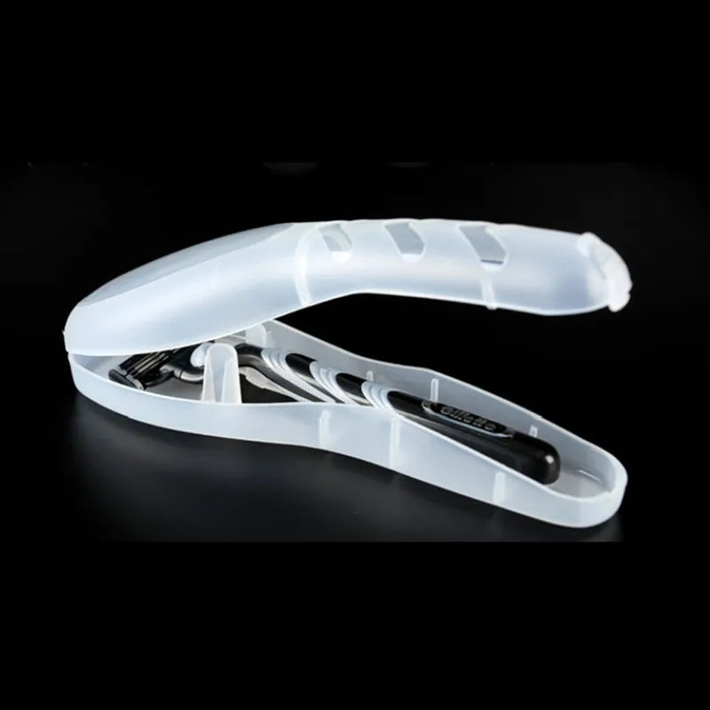 Travel Razor Blades Holder Box Shaver Case