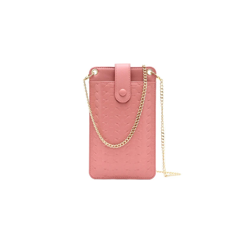 PU Chain Mini Shoulder Bag for Ladies