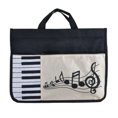 Children Kids Musical Note Pattern Backpack Schoolbag