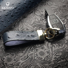 Leather Pendant Key Holder Car Key Chain Retro Keychain