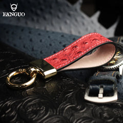 Leather Pendant Key Holder Car Key Chain Retro Keychain