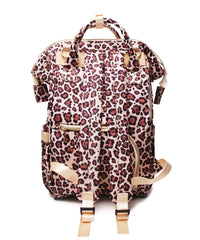 Leopard Serape Diaper Backpack Baby Diaper Changing Bag