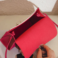 Women Shoulder Crossbody Bag Hollow PU Leather For Mobile Phone